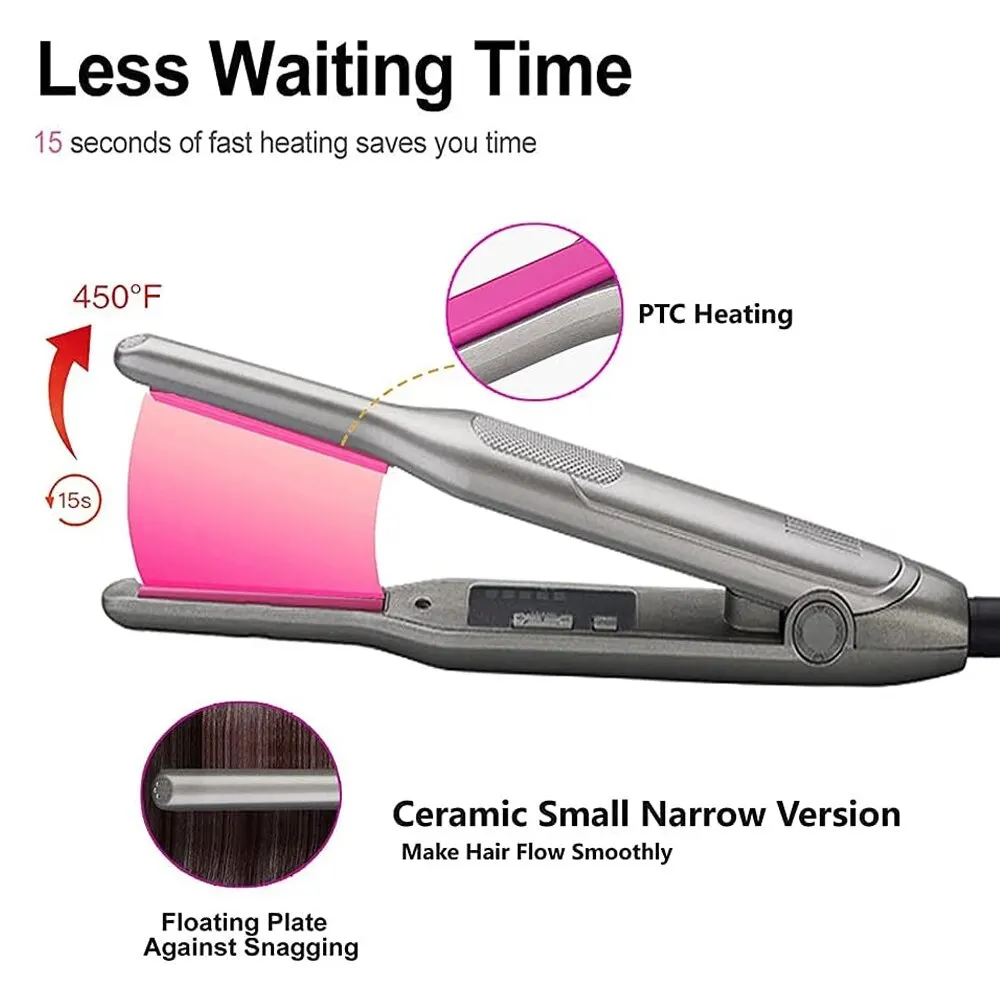 Mini Hair Straightener Curler  - Mini Iron Travel review and price