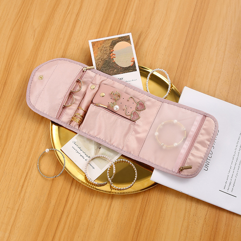 Foldable Jewellery Roll Conven - Travel Jewellery & Accessories Organiser review and price