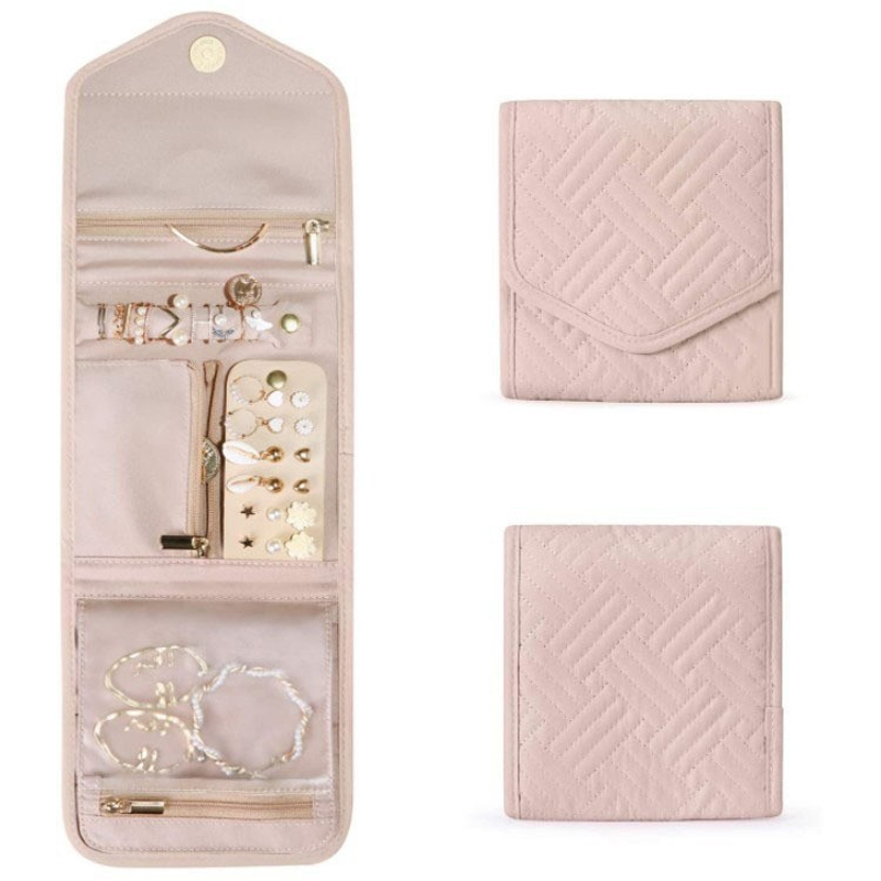 Foldable Jewellery Roll Conven - Travel Jewellery & Accessories Organiser review and price