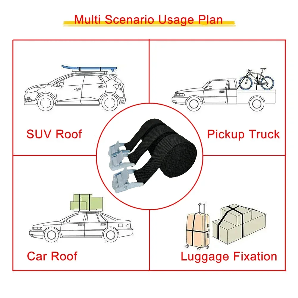 3 Pieces 1M Buckle Tie-Down Be - Luggage Strap Belt review and price