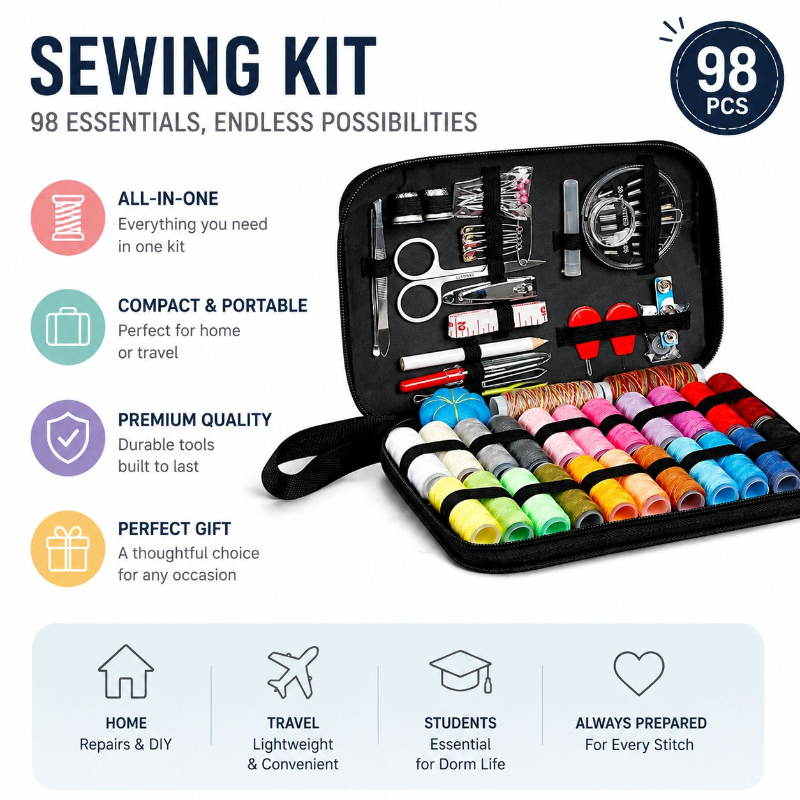 68/98PCS Sewing Accessories To - Travel Accessories Useful review and price