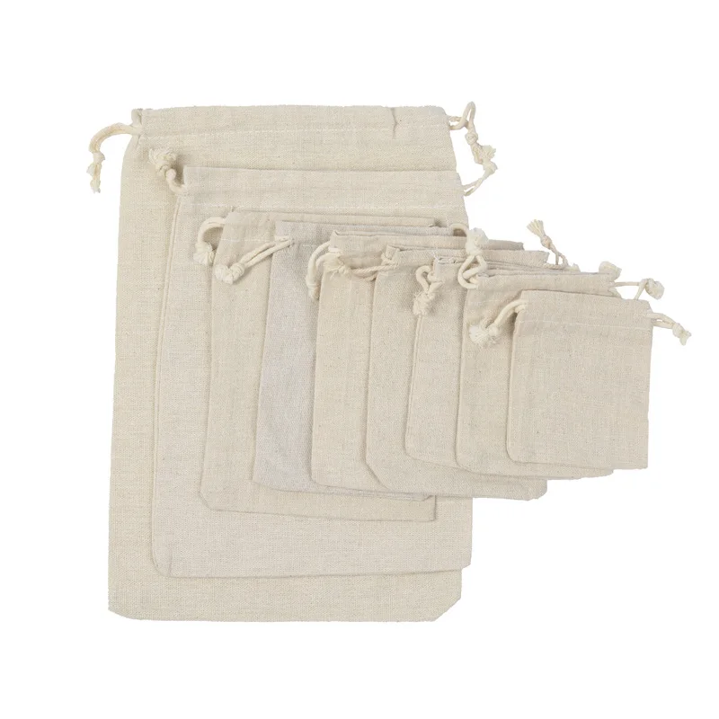 Travel Drawstring Cotton Linen - Travel Jewellery & Accessories Organiser review and price