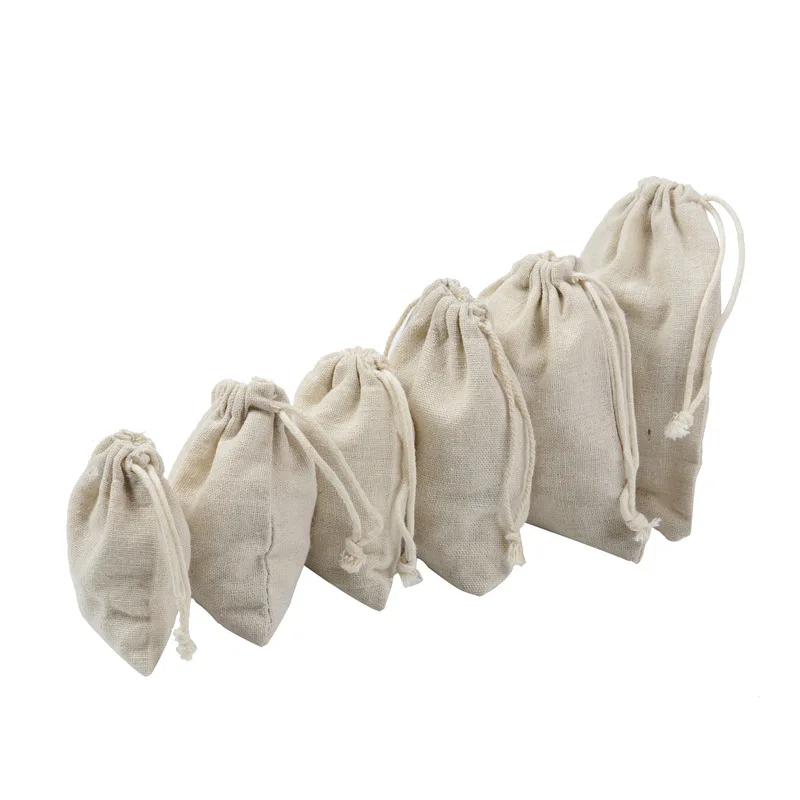 Travel Drawstring Cotton Linen - Travel Jewellery & Accessories Organiser review and price