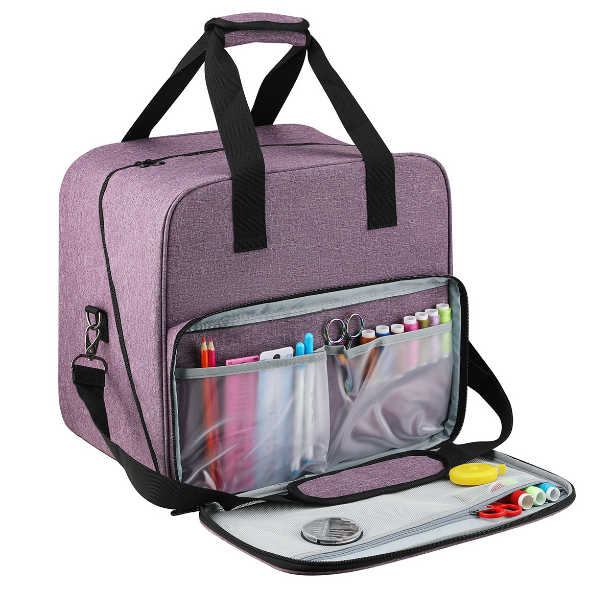 Large Sewing Machine Bag Gray  - Travel Accessories Bag For Women review and price
