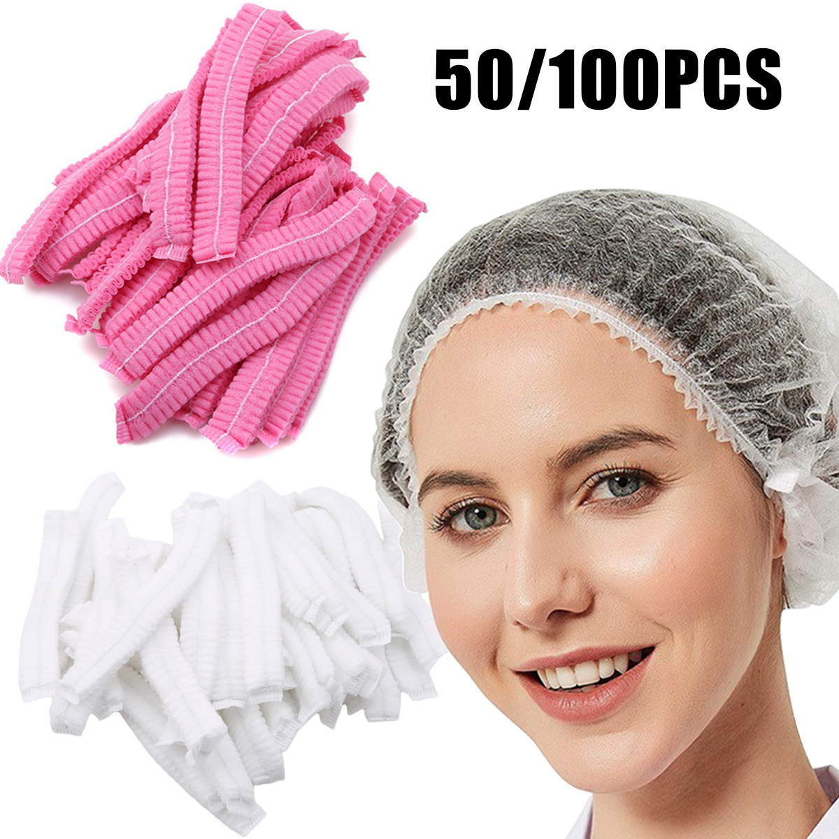 50/100PCS Waterproof Hair Nets - Travel Accessories Useful review and price
