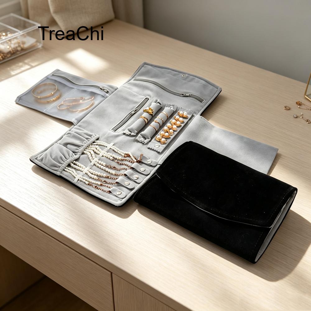 Portable and Three-Fold Jewell - Travel Jewellery & Accessories Organiser review and price