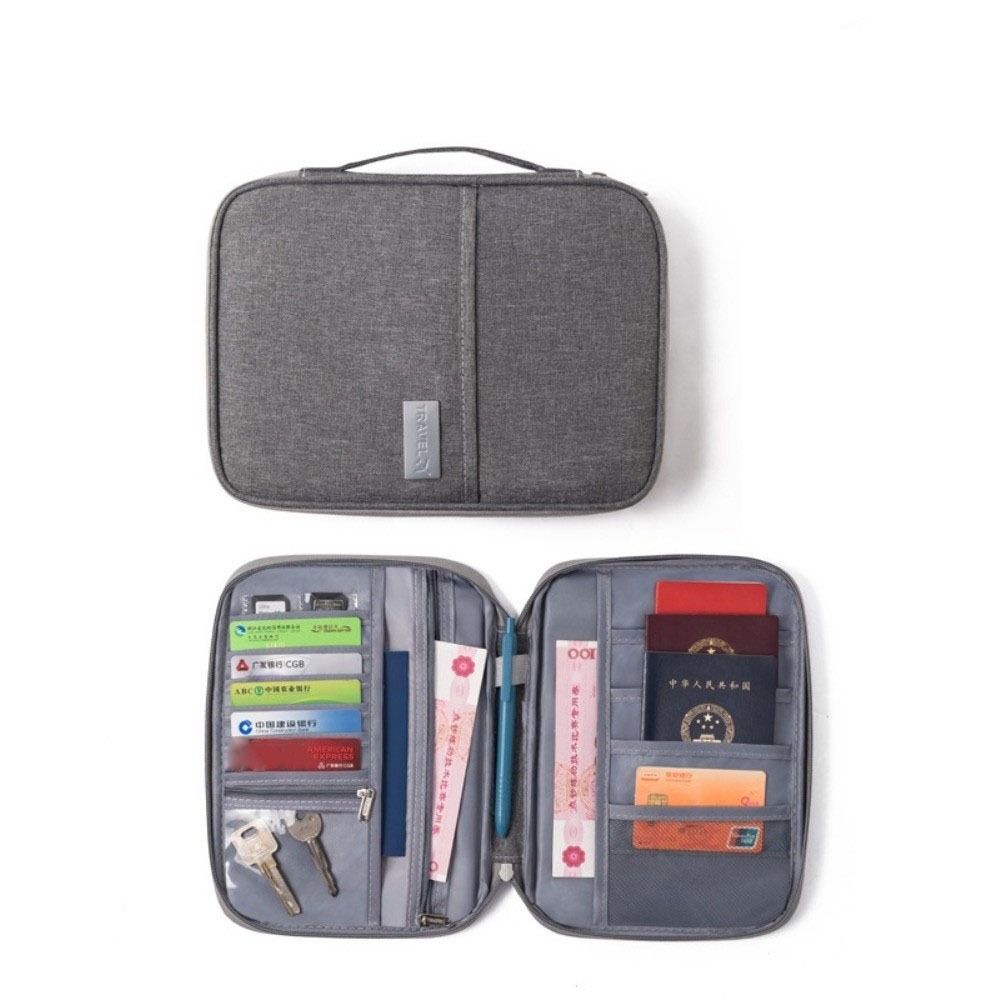 Creative Solid Color Passport  - Travel Accessories Bag For Men review and price