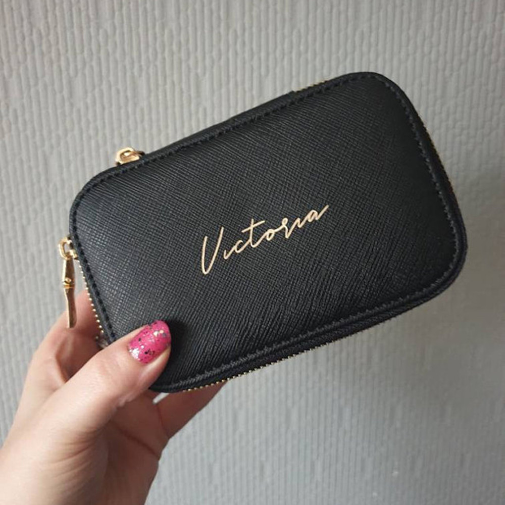 Personalised Jewellery Box Wit - Travel Jewellery & Accessories Organiser review and price