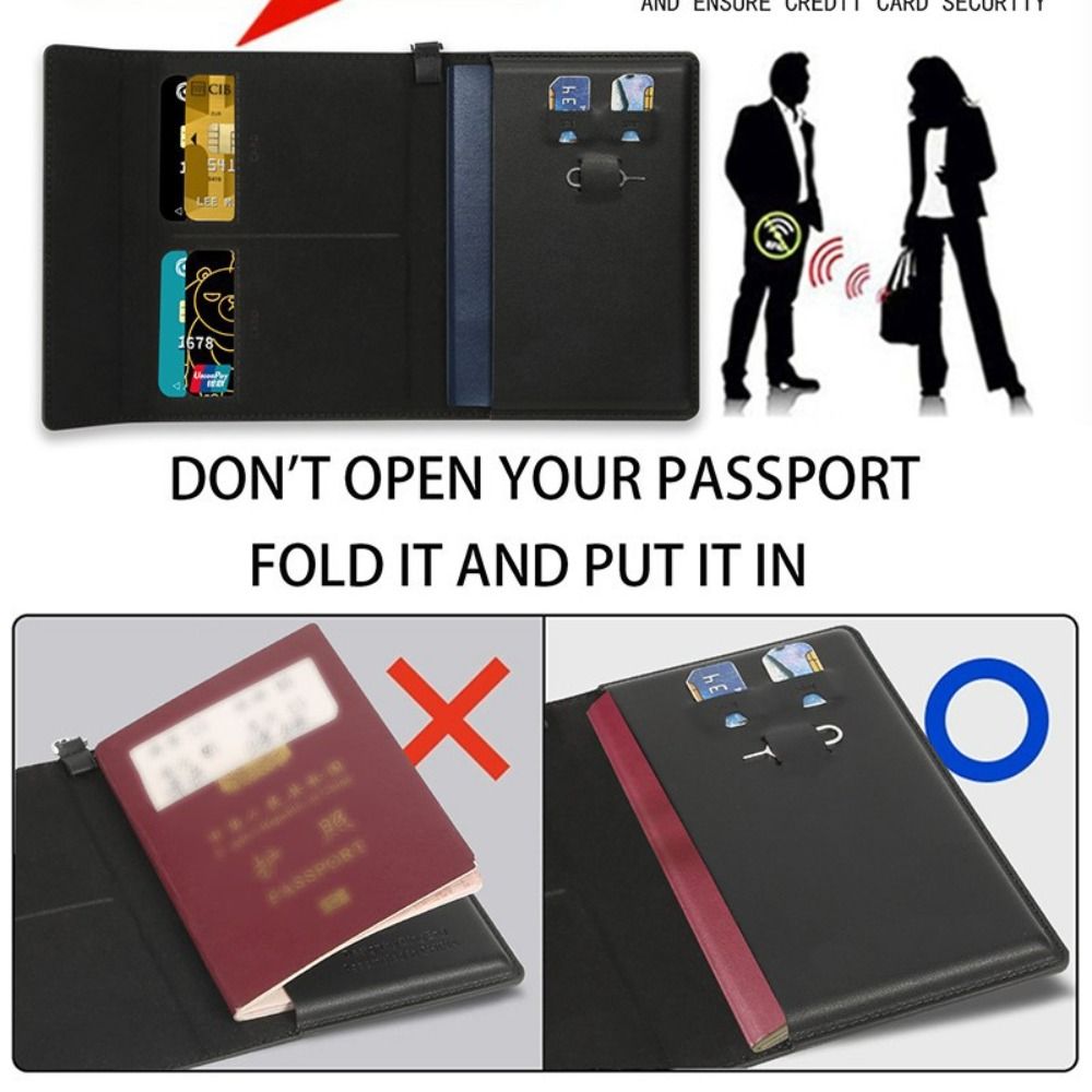 Solid Color Passport Holder RF - Travel Accessories Rfid review and price