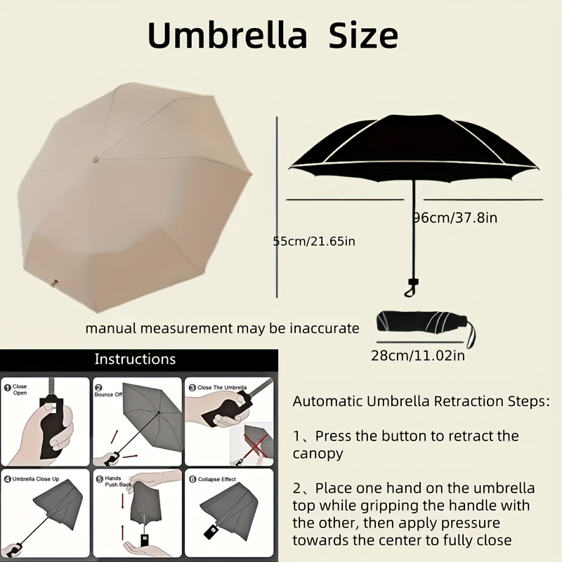 Automatic Open And Close Foldi - Travel Umbrella Compact review and price