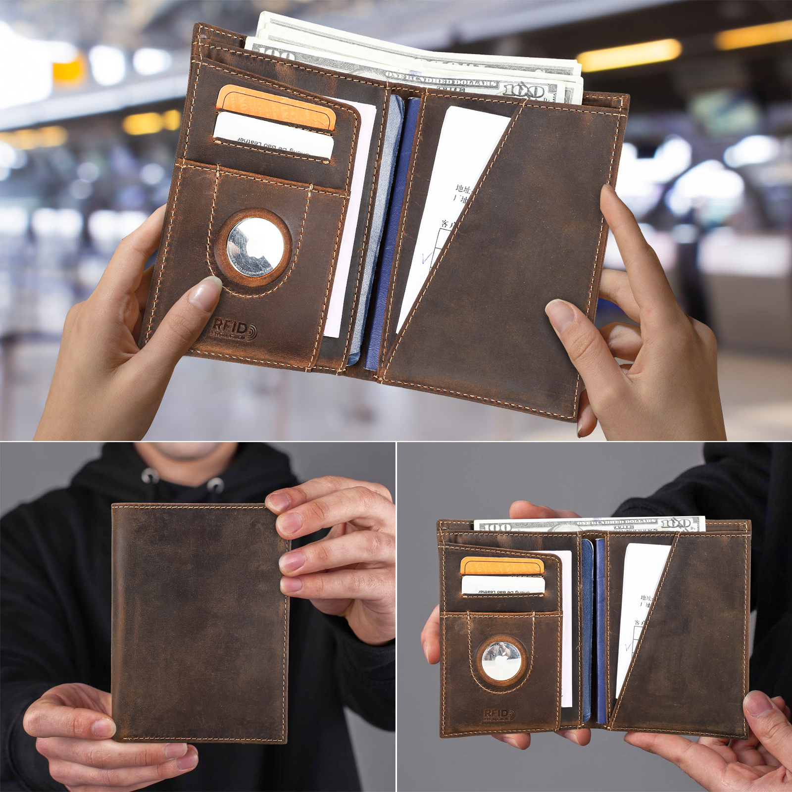 Customized Passport Cover Wall - Travel Accessories Rfid review and price